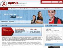 Tablet Screenshot of dakshstudycircle.com
